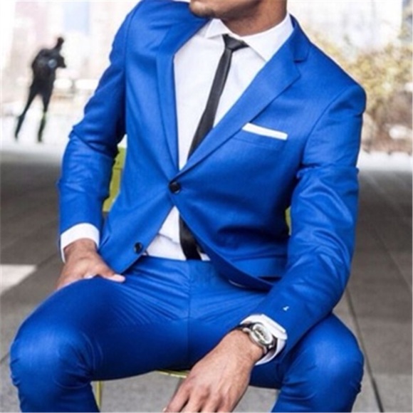 Zara Royal Blue Suit - Picture 1 of 1